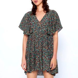 Zara floral mini dress XS